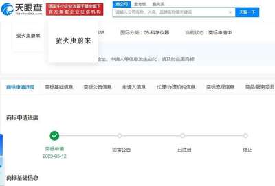 蔚來旗下第三品牌螢火蟲申請(qǐng)商標(biāo)